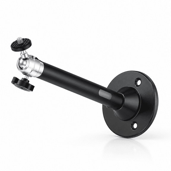 Mini Projector Wall Ceiling Mount 360° Rotatable Head Projector Hanger for Mini Projector CCTV DVR Camera,Black
