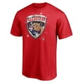 thumbnail image 2 of Men's Red Florida Panthers Snow Logo T-Shirt, 2 of 3