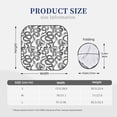 thumbnail image 3 of Picia Hand Drawn Snake 2 Piece Car Windshield Sun Shade Foldable | Foldable Sun Shield for Front Window Blocks UV Rays and Keeps Your Vehicle Cool-Large, 3 of 7