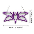 thumbnail image 2 of Ltdhehe Neon Halloween Bat For Events And Parties Festive Light Up For Celebrations Unique And Eye Catching Party, 2 of 4