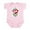 Petal Pink, variant on CafePress - Swiss Shop Infant Bodysuit - Baby Light Bodysuit, Size Newborn - 24 Months