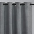 thumbnail image 3 of Blackout Curtains 2-Panel Set - Thermal Insulated Textured Drapes with Grommet Top,Suitable for bedroom, living room, 3 of 5
