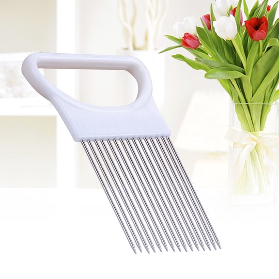 RENACLIPY Plastic Slicer Holder for Safe Kitchen Use, Protects Hands While Slicing, 1 Piece for Adults