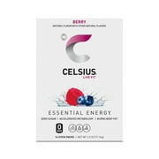 (3 pack) CELSIUS On The Go Energy Drink Mix, Berry (14 Stick Pack)