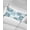 Dusty Blue, Navy, White, variant on 2 Pack Fluorescent Light Cover for Ceiling Lights, Blue Sunflowers Magnetic Classroom Light Filters 4x2 Feet, Flowers Modern Abstract Art Decorative Ceiling Shade Panel for Office