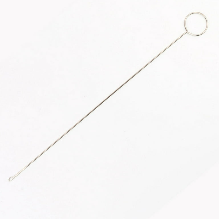 1pc Stainless Steel Sewing Loop Turner Hook For Turning Fabric Tubes Strap  Belt Strips Handmade DIY Quitling Tool Accessories