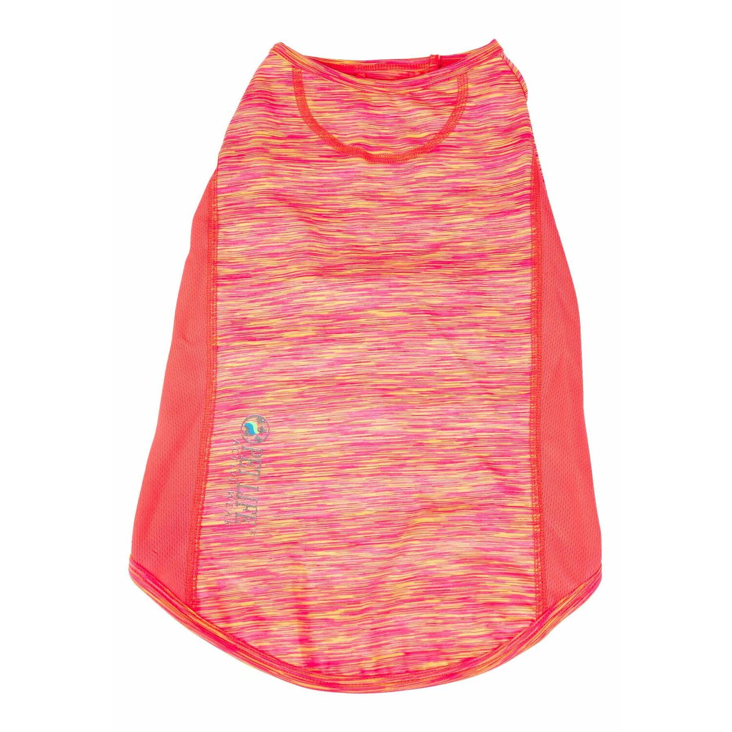 Pet Life ® Active 'Warf Speed' Heathered Ultra-Stretch Yoga Fitness Dog T-Shirt