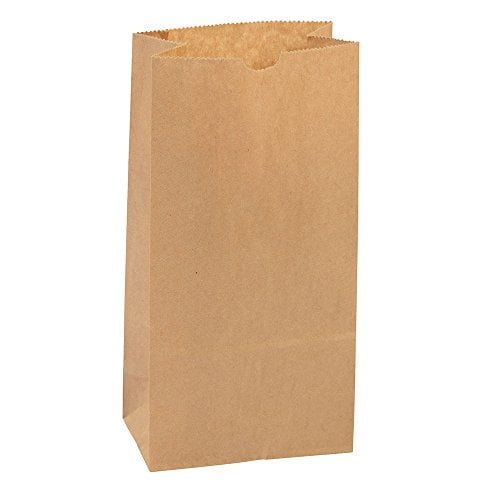 SSWBasics Natural Paper Bags (5” x 3 ?” x 9 ¾”) - Case of 1,000- Paper Lunch Bags - Brown Paper Lunch Bags for Crafts, Versatile and Multiuse Brown Lunch Bags for Various Applications