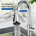 thumbnail image 4 of Faucet Aerators, Can Swivel 360° Kitchen Faucet Head, Faucet Extension, Kitchen Faucet Extension, Water Saver For Faucet, 3 Modes Adjustable, 4 of 5