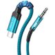 thumbnail image 1 of Cable USB C a conector auxiliar de audio de 3,5 mm JSAUX para iPhone, color verde, 1 of 7