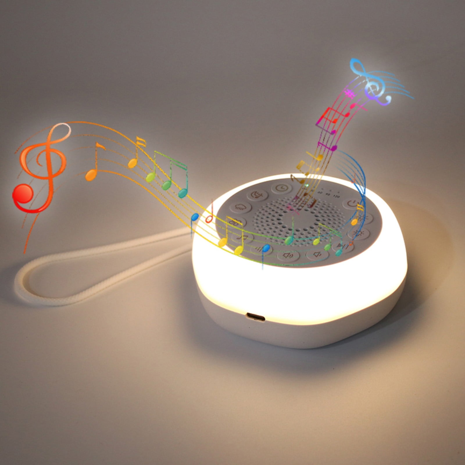 Music&nbsp;Boxes Baby Sleep Tool: Noise Sleep Device Warm Light Nightlight, Designed To Create A Comfortable Sleeping Environment For Babies!