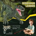 thumbnail image 6 of Track Seven Dinosaur Toys for Kids 3-5, 5-7, 8-12, 2.4GHz Remote Control Dinosaur with Walking, Realistic Sounds, Demo Mode, Rechargeable Jurassic Toys for Birthdays, Parties, Children’s Day, 6 of 10