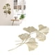 thumbnail image 4 of Escultura De Pared De Metal, Hojas De Ginkgo Para Colgar En La Pared, Resistente Al Desgaste Simulado Para Sala De Estar Para Oficina, 4 of 7