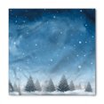 thumbnail image 1 of Winter Bandana, Xmas Blue Forest Trees, Unisex Head and Neck Tie, by Ambesonne, 1 of 2