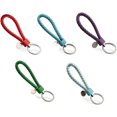 thumbnail image 1 of 5PCS Keychain Braided Leather Keychain for all cars Keyring Men Key Chains Women Key Chain, 1 of 7