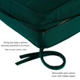 thumbnail image 2 of Sunbrella  2-Piece Premium Deep Seat Outdoor Cushion Set Canvas Forest, 2 of 5