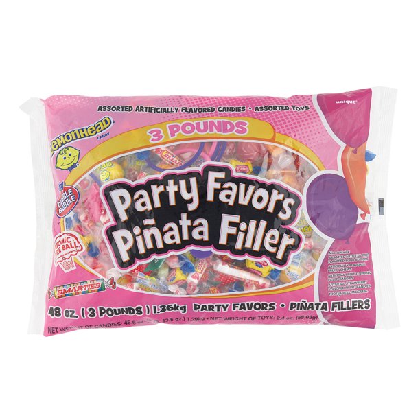 Girls Birthday Pinata Filler, Assorted, 3lb