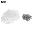 thumbnail image 3 of 50PCS Silicone Mounting Bracket Clip Fastener For LED Strip Light with Screw 10mm, 3 of 7