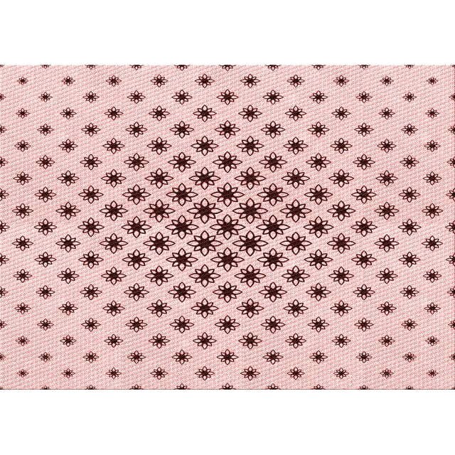 Ahgly Company Machine Washable Indoor Rectangle Transitional Indian Red Area Rugs, 8' x 10'