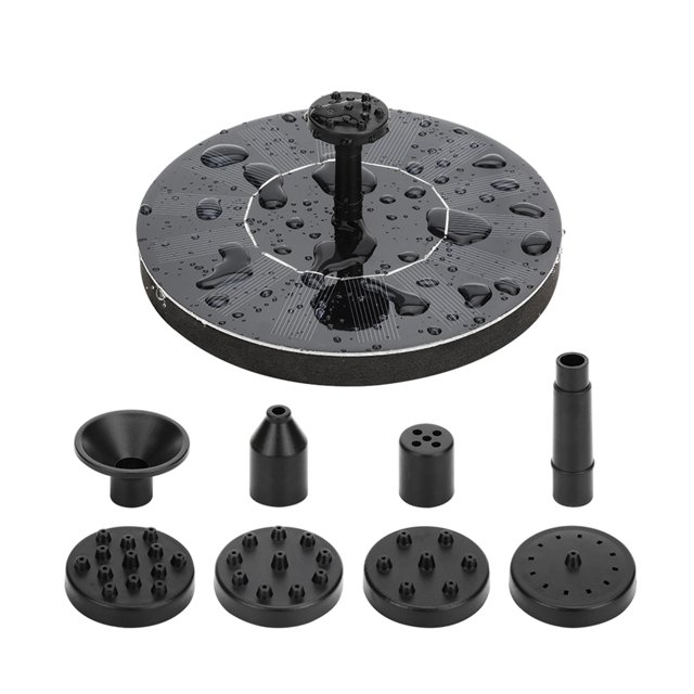 Mini Solar Fountain Pump Solar Water Pump Power Panel Kit Solar Panel Water Pump for Garden Pool