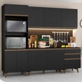 thumbnail image 2 of Cocina Integral Completa Modular Madesa Reims 250cm Negro 12, 2 of 10