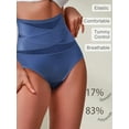 thumbnail image 4 of High-Waisted Body Shaper Underwear for Women, Featuring Tummy Control, Seamless Design, And Available in a Pack of Four., 4 of 8