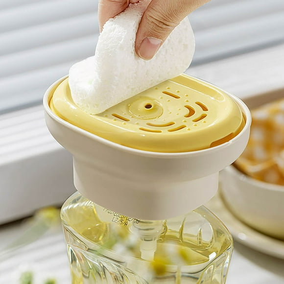 Detergente engarzado ideal para lavar platos Dispensador de detergente para ropa Jarra grande con bomba para ropa Dispensador de jabón líquido