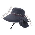 thumbnail image 2 of UV Protection Women\'s Sun Hat with Wide Brim, Neck Flap, and Chin Strap - Ideal for Outdoor Activities like Cycling and Mountaineering in Summer, 2 of 5