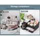 thumbnail image 3 of YBQF Makeup Organizer for Vanity,Large Countertop Organizer with Drawers,Dresser Bathroom Cosmetics Organization and Storage for Perfume Skin Care Nail Polish Brushes Eyeshadow Lipstick(Blac, 3 of 5