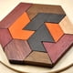 thumbnail image 3 of Hexagon Tangram Puzzle Rompecabezas de madera para niños y adultos Rompecabezas desafiantes Rompecabezas de madera Rompecabezas para adultos portátiles familiares Juegos mentales oso de fresa Electrónica, 3 of 5