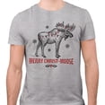 thumbnail image 2 of Merry Christmoose Shirt Unisex Small Grey, 2 of 5
