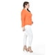 thumbnail image 2 of Blusa LOVE Roman Fashion /Tallas Extras, 278 (Naranja) naranja 38, 2 of 6