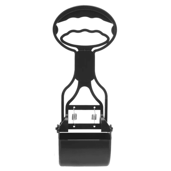 Portable One-Hand Pooper Scooper – Compact Waste Grabber for Dogs, Black