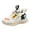 White, variant on HEWUQI Kids Platform Wedge Sneakers Boys Girls Tennis Running Shoes Waterproof Outdoor Hiking Sneakers for Athletic Breathable Pink Size 5.5 Toddler