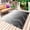 Black, variant on Black Geometric Outdoor Rug 6x9 Ft - Reversible Patio Rug Outdoor Camping Rugs, Modern White Stripe Abstract Distortion Art Indoor Outdoor Area Rugs, Non-Slip Outdoor Carpet Runner for Deck/Porch
