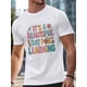 thumbnail image 3 of Camisetas de manga corta con estrellas de dibujos animados para hombre, camisetas de cuello redondo, camisetas para hombre con la frase "It's A Beautiful Day", 3 of 8