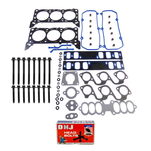 DNJ HGB4148 Cylinder Head Gasket Set Fits Cars & Trucks 97-98 Fitsd Mercury 3.8L OHV 12V