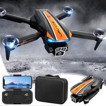 Drones with Camera Clearance, FPV Drone with ESC Camera Brushless Motor Drones 2.4G RC Quadcopter with Cool LED Lights Altitude Hold Obstacle Avoidance for Kids Adults