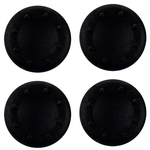 2X New Game Thumbstick Joystick Grip Case Cap Cover for Ps2 - Black