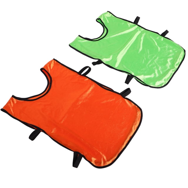 SOPOTUTU 6Pcs Soccer Training Vest Polyester Assorted Color for Football Practice Jersey 11.8X16.5X0.2in