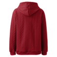 thumbnail image 5 of Vedolay Sweatshirt for Women Soft Zip Pullover with Pocket with Plus Size RD2,S, 5 of 5