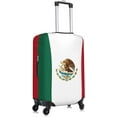 thumbnail image 2 of N/A Luggage Cover 3D Printed Washable Travel Cover for Luggage 18-32 Inch Mexico Flag, 2 of 7