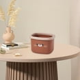 Tiitstoy Mini Countertop Trash Can, Small Garbage Can, Hamburger Shaped