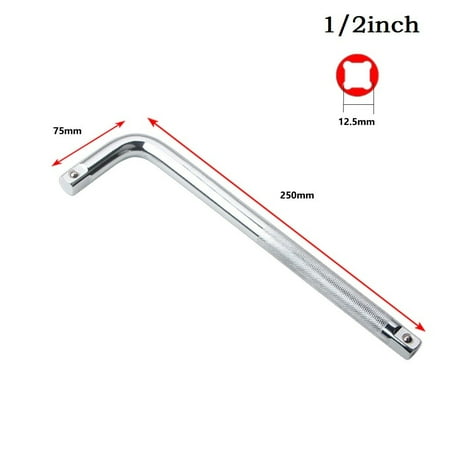 

Extension L-Type Shaped Double End Non-Slip Socket Bent Bar 1/2 1/4 3/8 Wrench