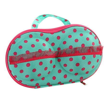 

Midewhik Organization and Storage Bra Box Travel Portable Bag Cute Underwear Covered Bra Box