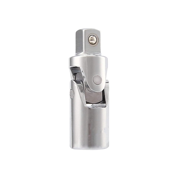 Kenally Adaptador de enchufe de llave de metal, portátil, pulido, brillante, Universal, ajustable, Manual, funda adaptadora de extensión reutilizable Artesanía 1/4 pulgada Kenally TO008704-01B