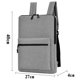 thumbnail image 5 of LHSHID New Ultra-thin Laptop Backpack for 14" 15.6" Laptop Man Bag Multi-use Women Men Work Bag Waterproof Thin Computer Backbag, 5 of 6