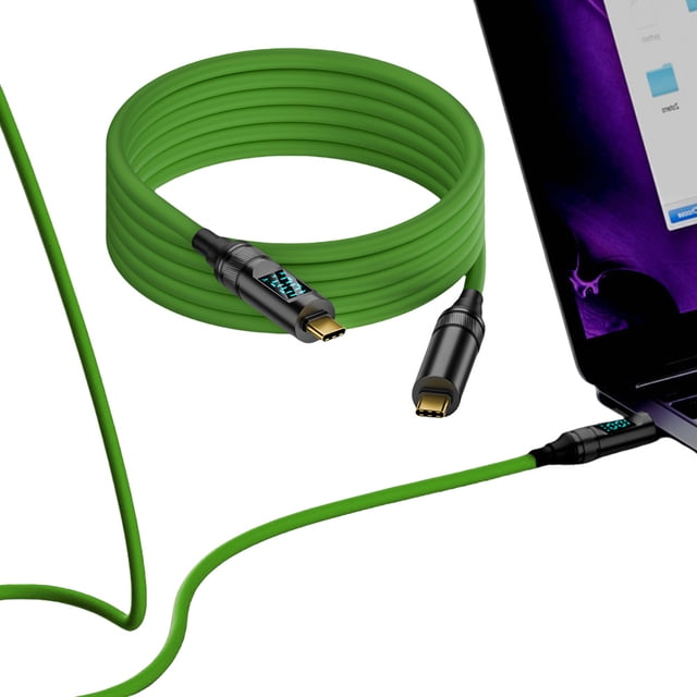 Cable Tipo C A USB (200 Cm) Verde