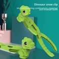 thumbnail image 4 of Ganfancp Bola de Nieve de Dinosaurio Lucha de Bolas de Nieve Al Aire Libre para Niños Chaquetas de Nieve Herramientas de Playa Juguetes Rebajas Flash Deals 1X Pinza de Nieve para Dinosaurios, 4 of 7
