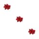 thumbnail image 2 of Flor de Navidad Simulación artificial Cateissary decoración Flores Cabezas, 2 of 6